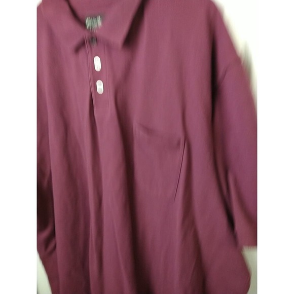 Eddie Bauer Purple Three Button Pocket Collared 3XT Pullover - Picture 5 of 10